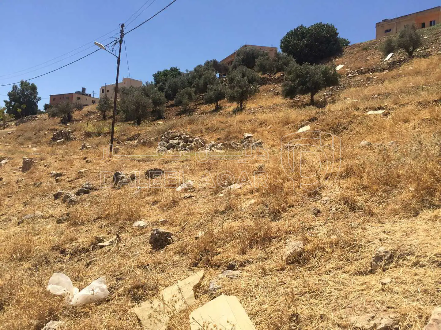 أرض في طريق السرو مثلث اليزيديه ‎ثاني دخله عالشمال - 100,000 دأ - صورة 1